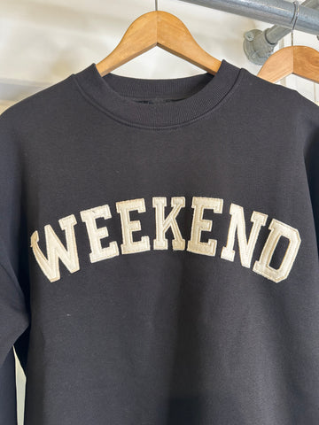 Weekend Sweatshirt in Black