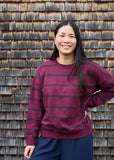 Stripe easy sweat