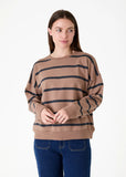 Stripe easy sweat