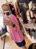 Cheesecloth Button Easy Top