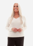 Fitted v neck knit Dreams