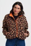 Sugarhill leopard Borg jacket