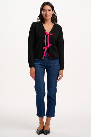 Philly bow cardigan