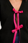 Philly bow cardigan