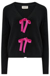 Philly bow cardigan